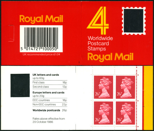 Stamp Great Britain Y&T NC1278