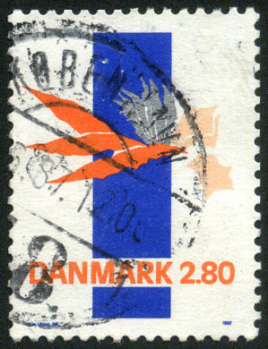 Timbre Danemark Y&T N892