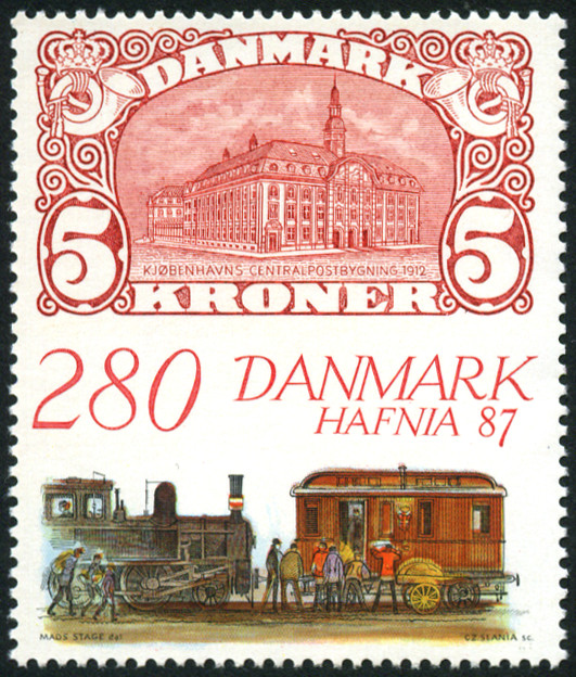 Timbre Danemark Y&T N903