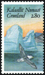 Timbre Gröenland Y&T N°157 Timbre Gröenland Y&T N°157