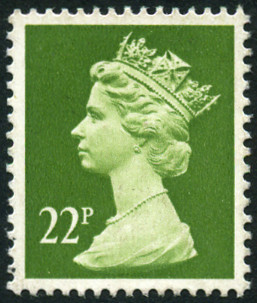 Timbre Grande Bretagne Y&T N�1299