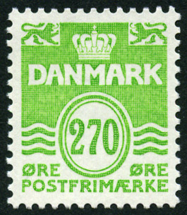 Timbre Danemark Y&T N°908 Timbre Danemark Y&T N°908