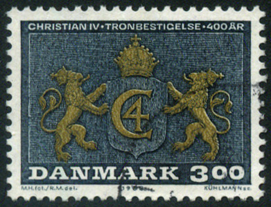 Timbre Danemark Y&T N°917 Timbre Danemark Y&T N°917