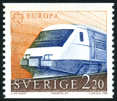 Timbre Su�de Y&T N�1477