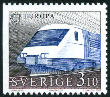 Timbre Su�de Y&T N�1478