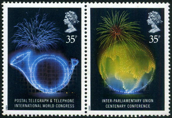  Sello Gran Breta�a Y&T N�1378-79