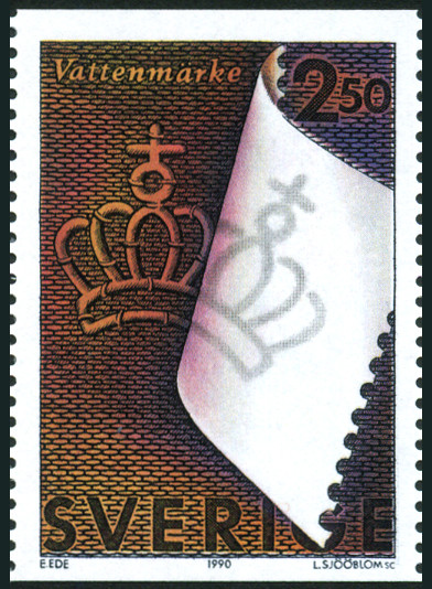 Timbre Su�de Y&T N�1608