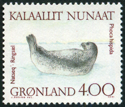 Timbre Gröenland Y&T N°199 Timbre Gröenland Y&T N°199