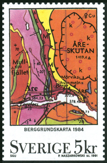 Timbre Su�de Y&T N�1642