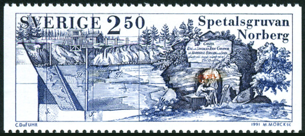 Timbre Suède Y&T N°1656 Timbre Suède Y&T N°1656