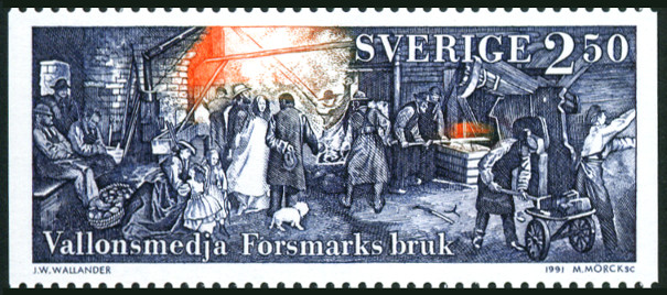 Timbre Suède Y&T N°1657 Timbre Suède Y&T N°1657