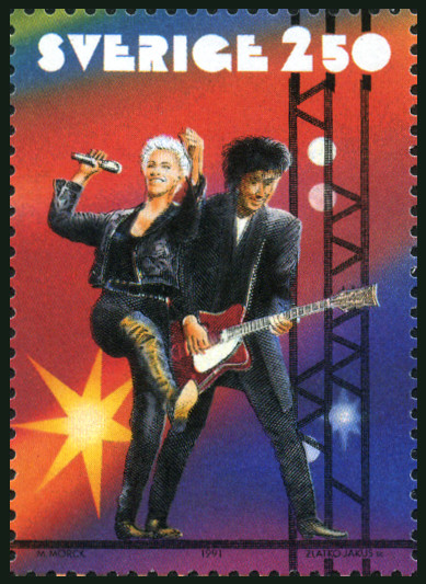 Timbre Su�de Y&T N�1668