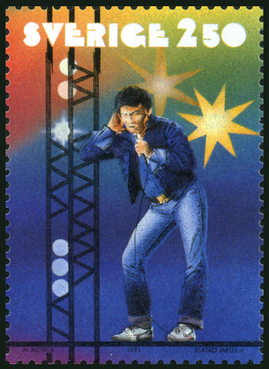 Timbre Su�de Y&T N�1669