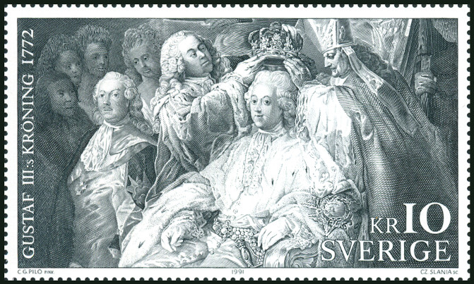 Timbre Su�de Y&T N�1672