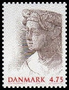 Timbre Danemark Y&T N1027
