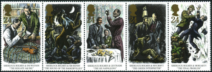 Timbre Grande Bretagne Y&T N�1698-1702