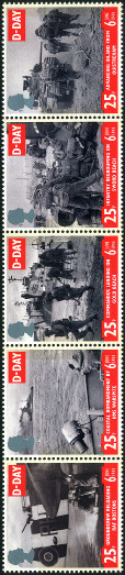 Stamp Great Britain Y&T N1762-66