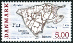Timbre Danemark Y&T N�1101