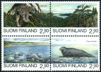 Timbre Finlande Y&T N�1258-61