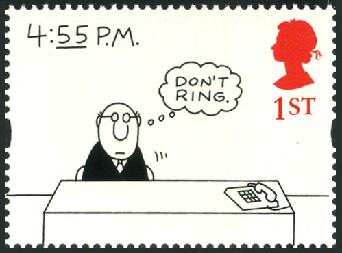 Timbre Grande Bretagne Y&T N�1855