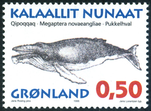 Timbre Gröenland Y&T N°267 Timbre Gröenland Y&T N°267