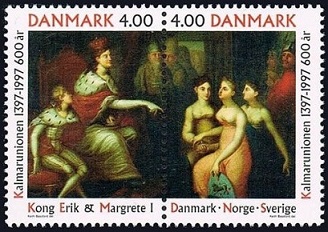 Timbre Danemark Y&T N1156-1157