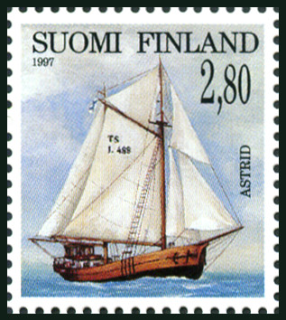 Timbre Finlande Y&T N°1351 Timbre Finlande Y&T N°1351