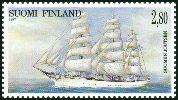 Timbre Finlande Y&T N°1355 Timbre Finlande Y&T N°1355