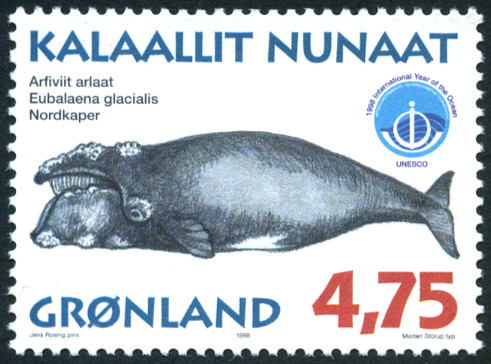 Timbre Gröenland Y&T N°300 Timbre Gröenland Y&T N°300