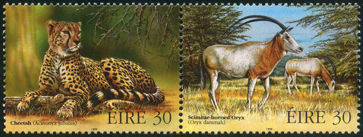 Timbre Irlande Y&T N°1106-1107 Timbre Irlande Y&T N°1106-1107