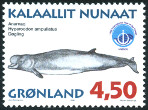 Timbre Gröenland Y&T N°297 Timbre Gröenland Y&T N°297