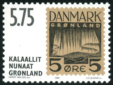 Timbre Gröenland Y&T N°350 Timbre Gröenland Y&T N°350