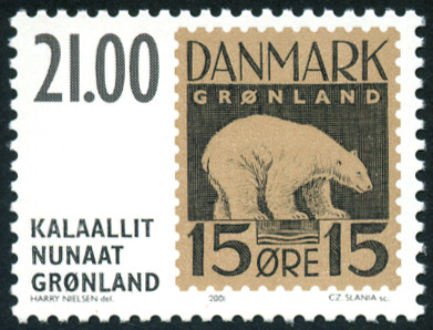 Timbre Gröenland Y&T N°352 Timbre Gröenland Y&T N°352