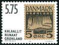 Timbre Gröenland Y&T N°350 Timbre Gröenland Y&T N°350