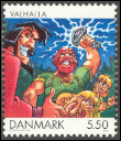 Timbre Danemark Y&T N1303