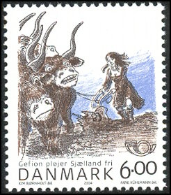 Timbre Danemark Y&T N1370