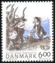 Timbre Danemark Y&T N1370