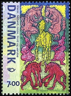 Timbre Danemark Y&T N1435