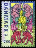 Timbre Danemark Y&T N1435