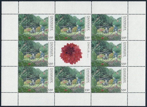 Timbre Danemark Y&T N°1506F Timbre Danemark Y&T N°1506F