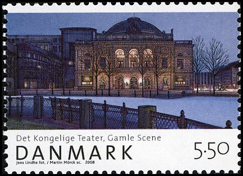 Timbre Danemark Y&T N°1490 Timbre Danemark Y&T N°1490