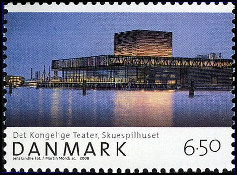 Timbre Danemark Y&T N°1491 Timbre Danemark Y&T N°1491