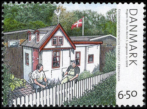 Timbre Danemark Y&T N°1507 Timbre Danemark Y&T N°1507