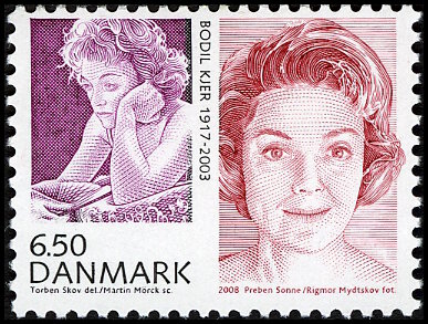 Timbre Danemark Y&T N°1510 Timbre Danemark Y&T N°1510