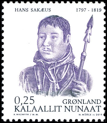 Timbre Gr�enland Y&T N�548