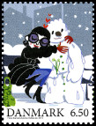 Timbre Danemark Y&T N1603