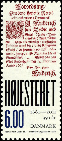 Timbre Danemark Y&T N1619