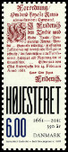Timbre Danemark Y&T N1619