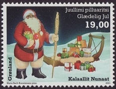 Sello Groenlandia Y&T N°867 Sello Groenlandia Y&T N°867