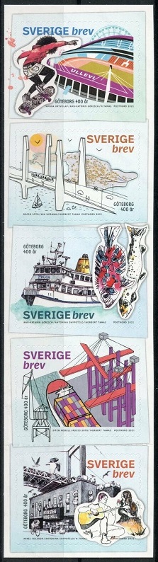 Timbre Sude Y&T N3341-3345